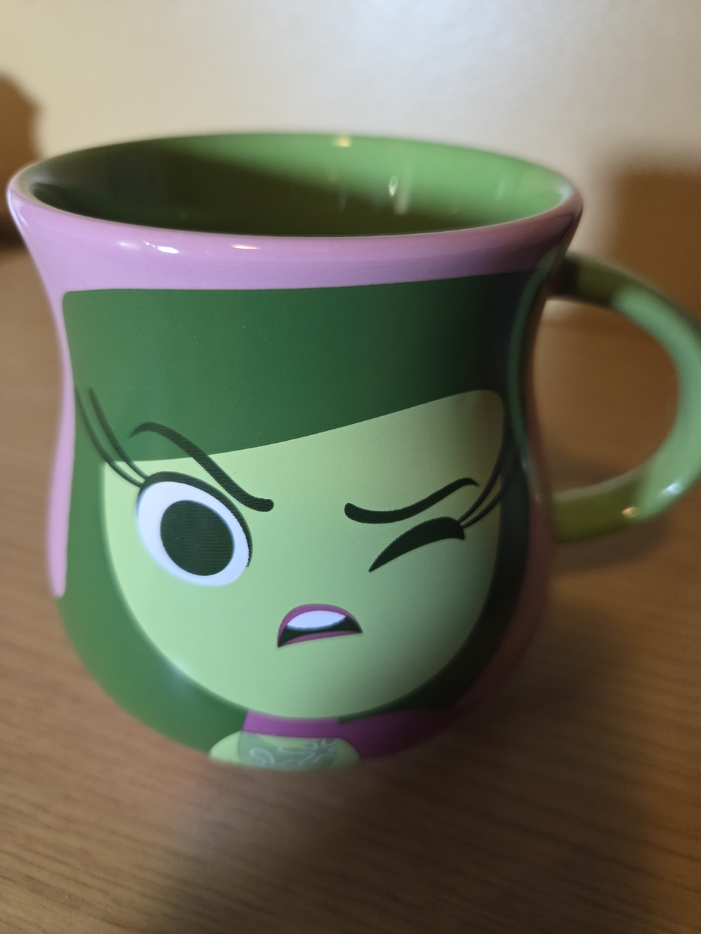Green & Pink Ceramic MUG